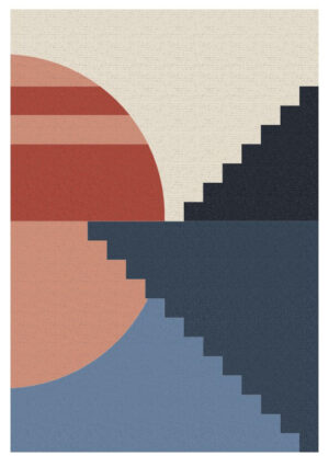 sun steps <br>160x230 cm (L) <br>custom size