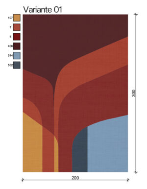 Cataract custom<br>200x300cm (XL)